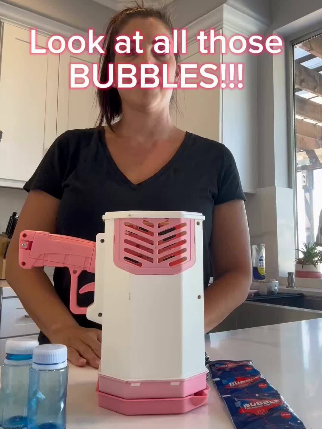 Bazooka Bellenblaaspistool - Interactief Speelgoed met Grote Bellen - Perfect voor Feestjes, Buiten Spelletjes, Halloween & Kerst