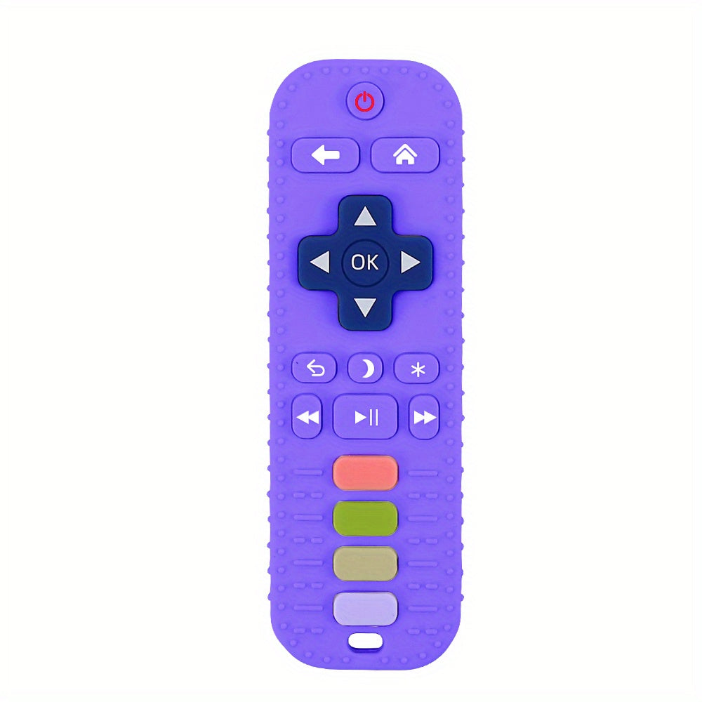 Siliconen Afstandsbediening Vorm Bijtspeeltje | Baby Bijtring voor Baby’s 6-12 Maanden BPA Vrij