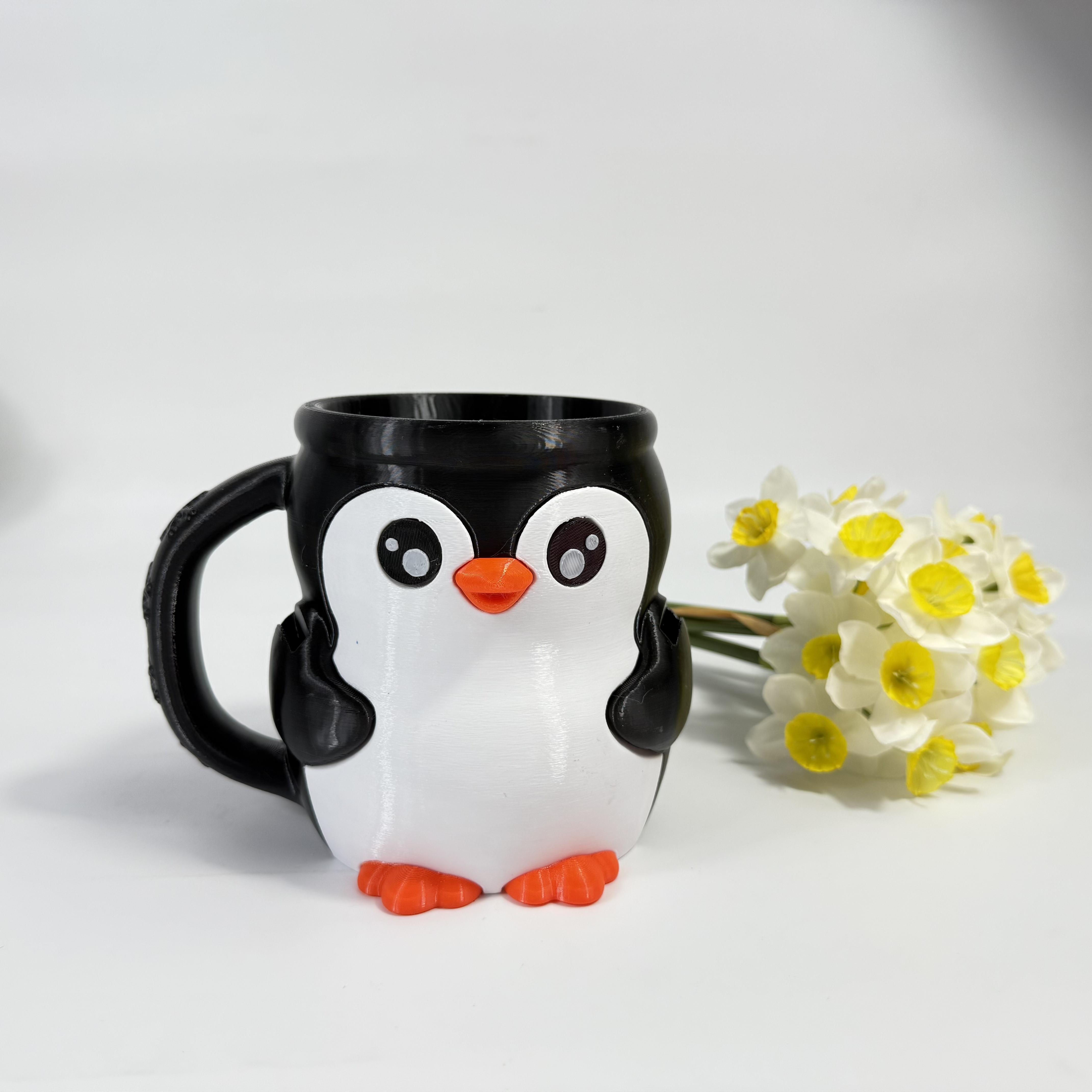 Herbruikbare Pinguïn IJsbekers | Antislip IJsstandaard en Leuke Decoratie