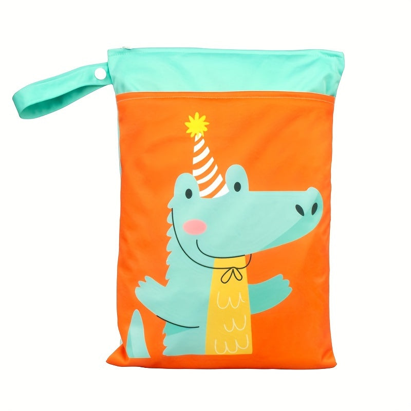 Wasbare Waterdichte Opbergtas – Dubbele Rits | Voor Nat Wasgoed, Luiers, Make-up & Strandspullen