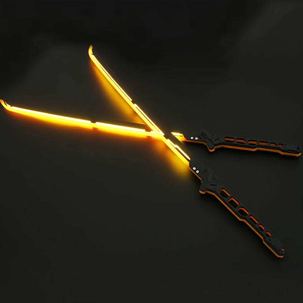 LED Samoerai Zwaard - 80cm Cyberpunk Katana Acryl met Verlichtingsfunctie - Cadeau voor Cosplay- en Animefans