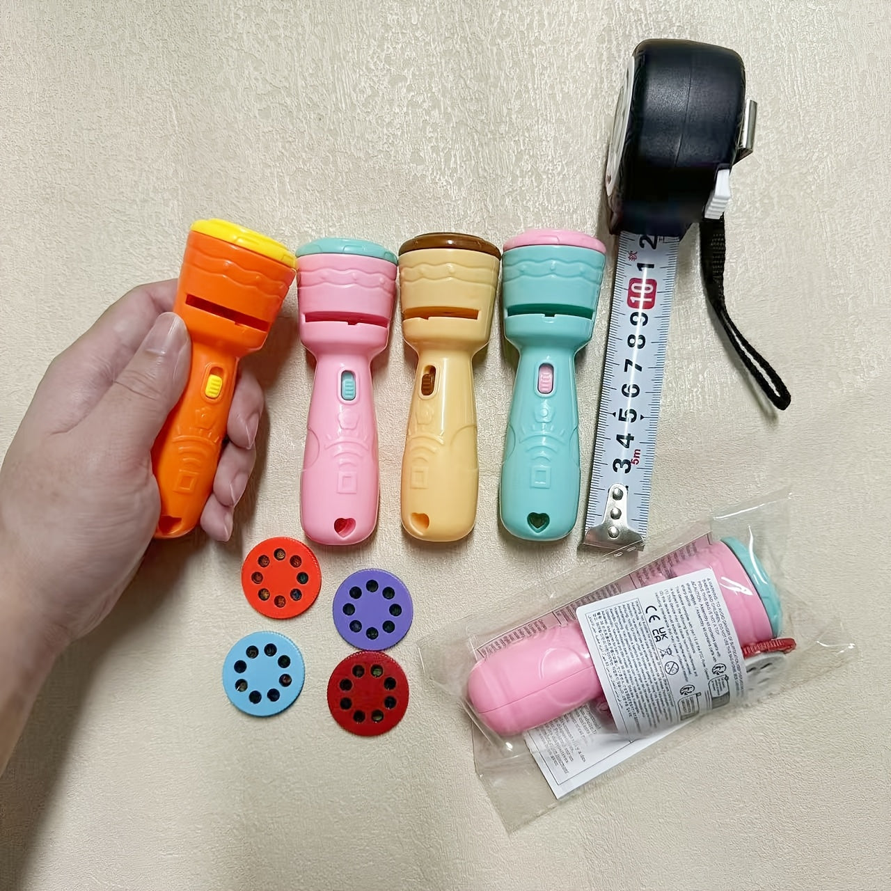 Interactief projectie speelgoed - met 48 patronen (dieren, letters & meer) | educatief cadeau voor kinderen