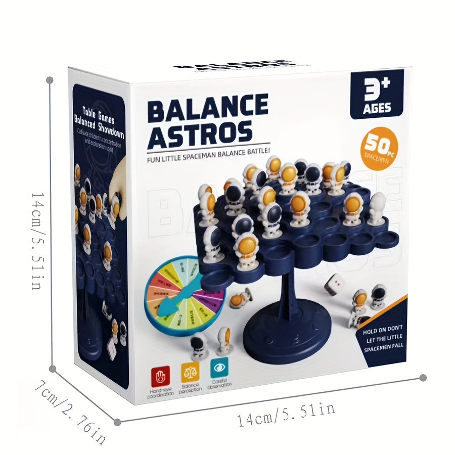 Astronaut Evenwicht Boom Bordspel | Focus Training, Interactief Brein-Puzzelspel voor Ouder-Kind Activiteiten Binnen