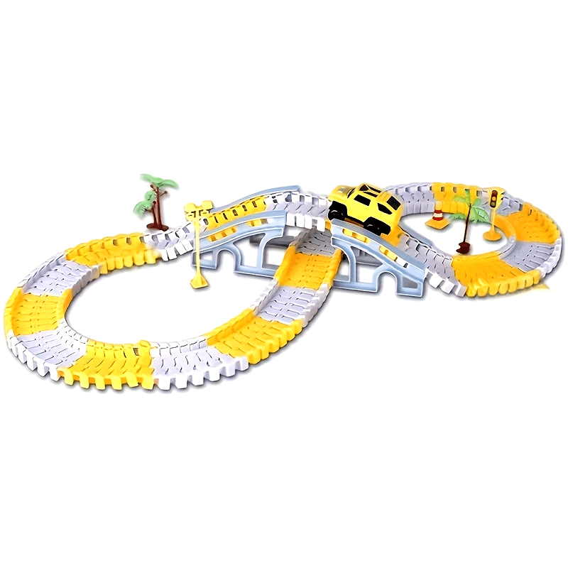 DIY Elektrische Trein Baan | Bouw- & Railvoertuigen | Educatief | Cadeau voor Kinderen