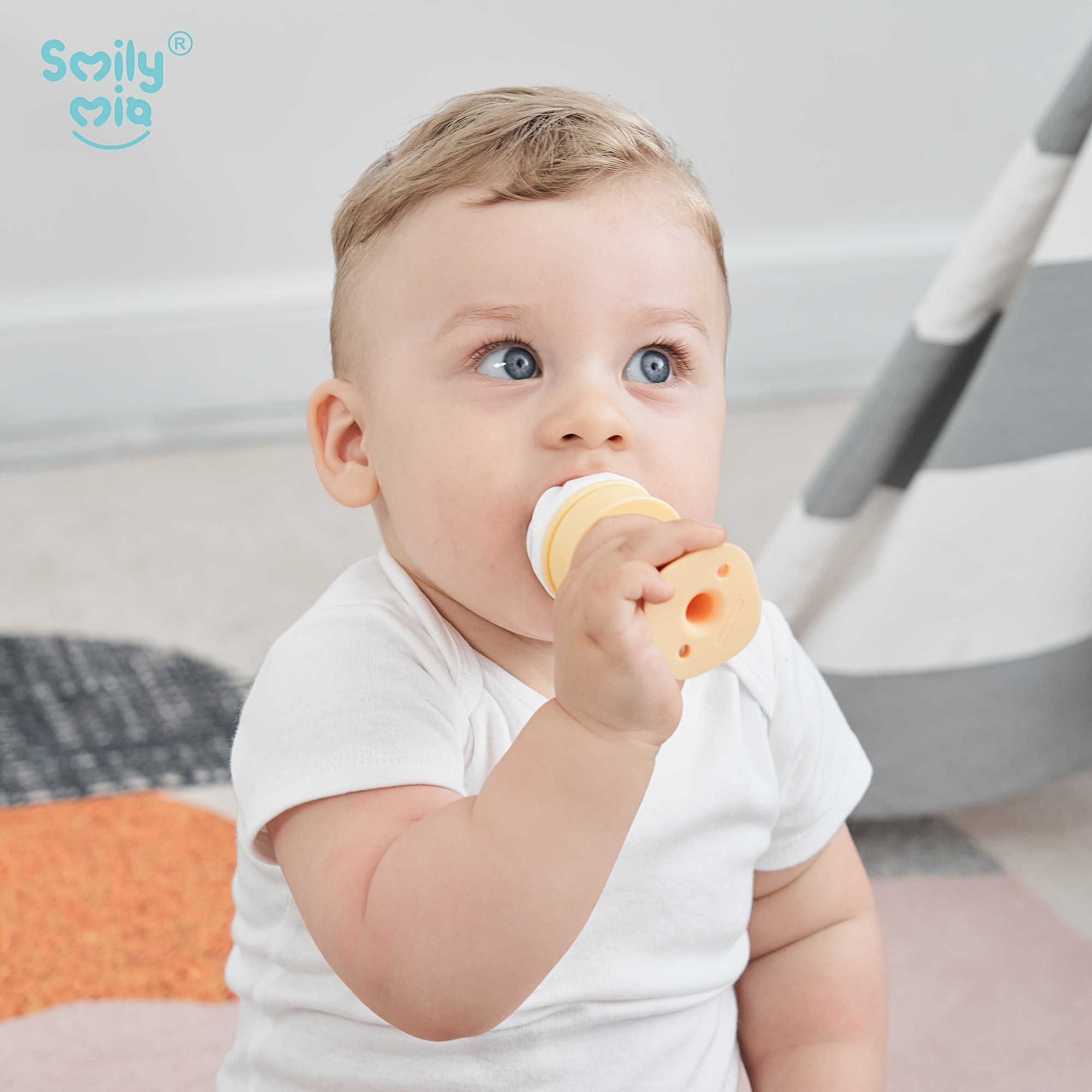 Verkoelende IJsje Bijtring voor Baby's vanaf 3 Maanden - Invriesbaar Siliconen Bijtspeeltje voor Jongens en Meisjes - Pijnverlichting bij Doorkomende Tandjes