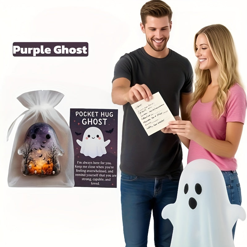 Spookje pocket hug kaart | Halloween steun & gift