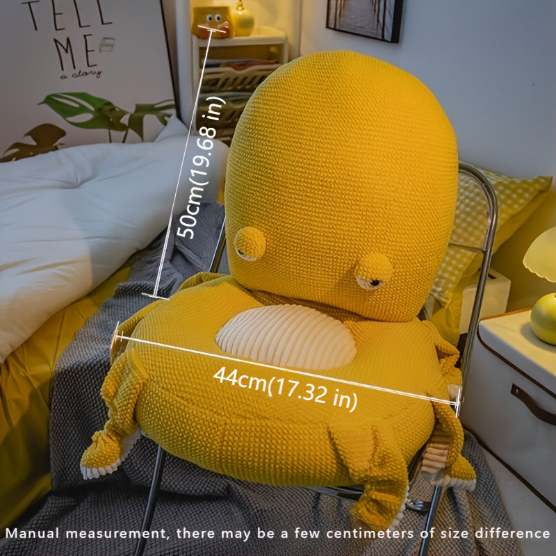 Schattig Octopus Zitkussen – Zachte Vloermat Voor Woonkamer Of Tatami