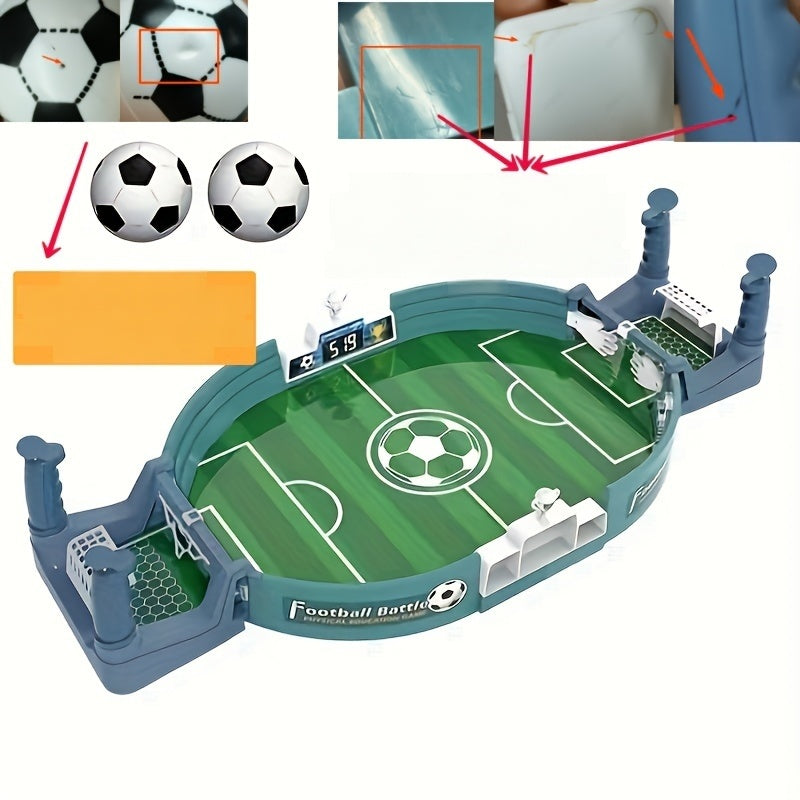 Interactieve Tafelvoetbal Speelset voor Kinderen | 2/4/6 Ballen Inclusief | Educatief Tafelspel voor 3-6 Jaar | Kerst, Halloween & Thanksgiving Cadeau