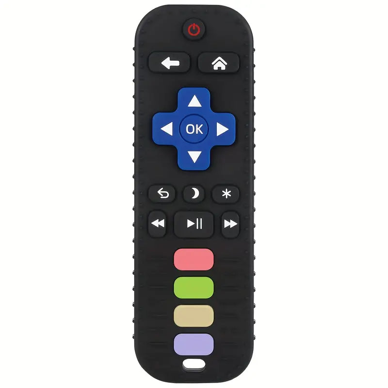 BPA-vrije Siliconen Baby Bijtring | Remote Control Vorm voor Teething, Perfect voor 6-12 Maanden