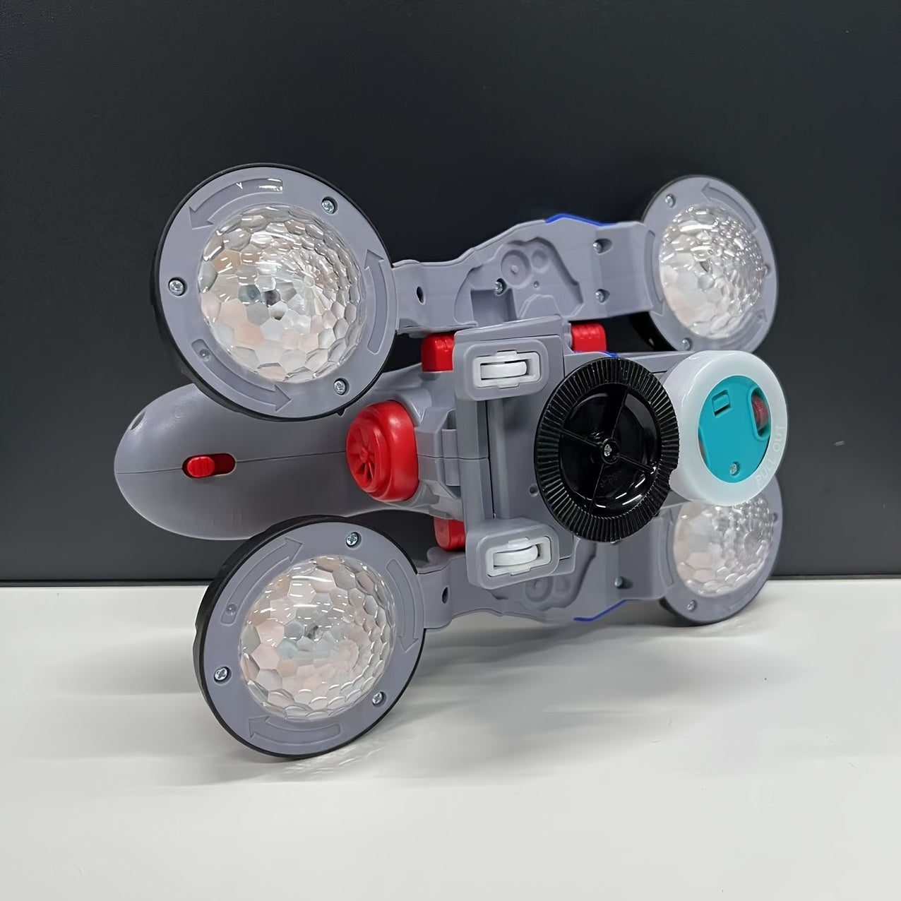 Stunt Spin Motorfiets | Speelgoed met Muziek & Kleurrijke Lichten