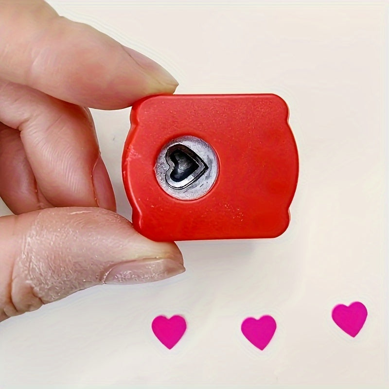 12-delige Mini Ponsen Set – DIY Gereedschap voor Scrapbooking, Kaarten & Creatieve Decoratie