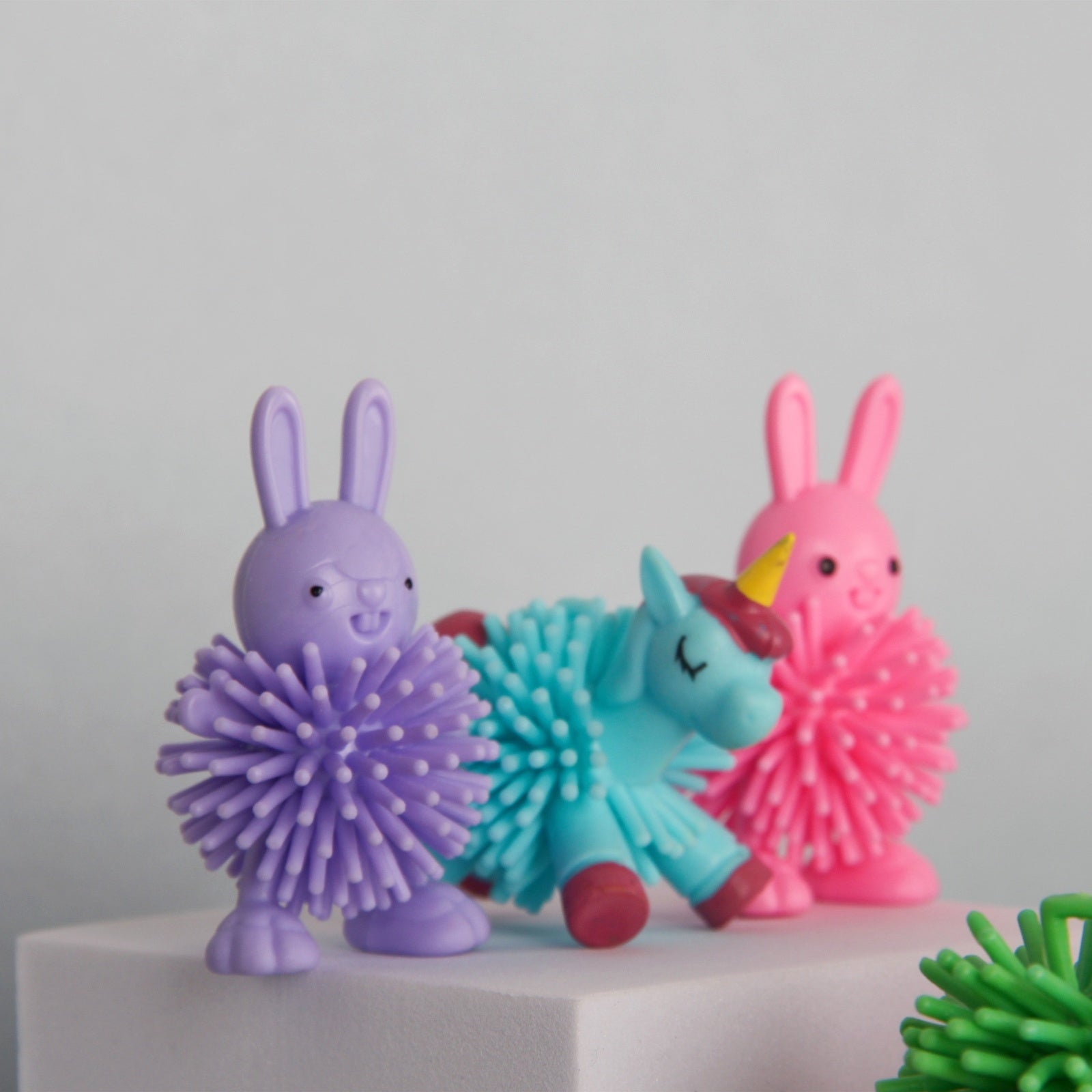 PVC dierenfiguren set - safari thema fidget speelgoed, 12 stuks