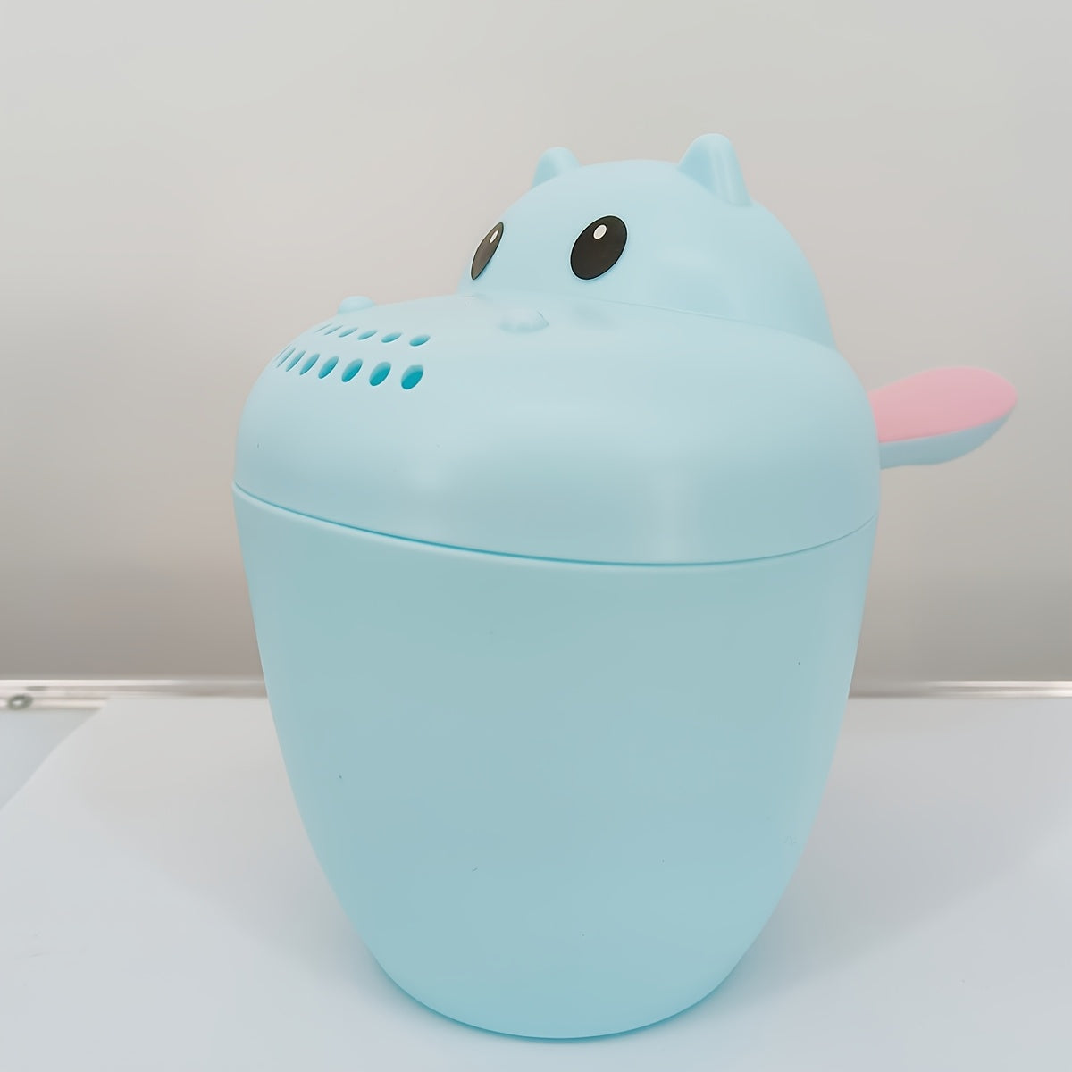 Baby Spoelbeker met Handvat | Zachte Shampoo Beker Beschermt Ogen tijdens Baden