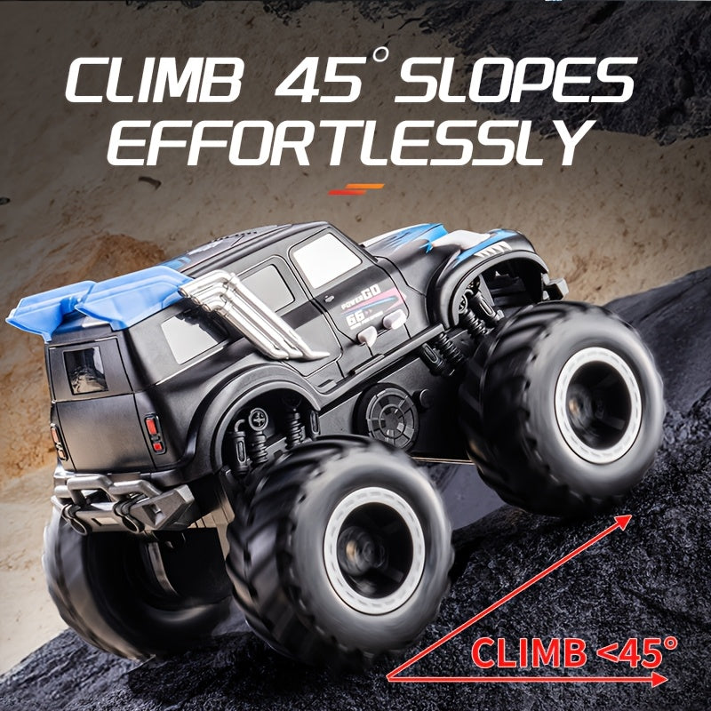 2.4GHz RC SUV Off-Road Auto | Amphibisch | USB Oplaadbaar | Zwart | 900mAh