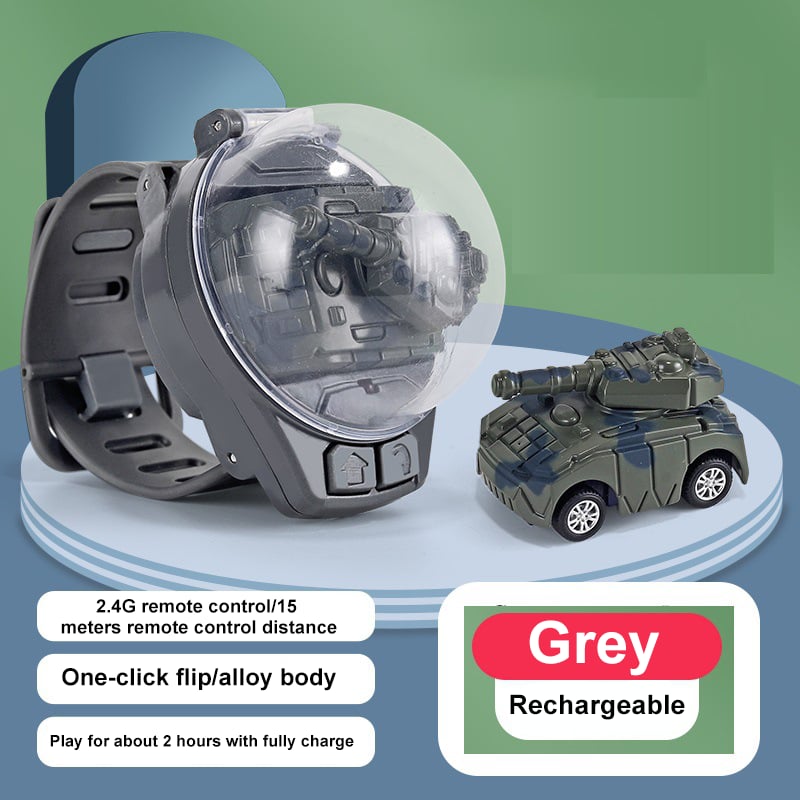 Mini RC Auto Horloge – Speelgoed voor Kinderen met Afstandsbediening