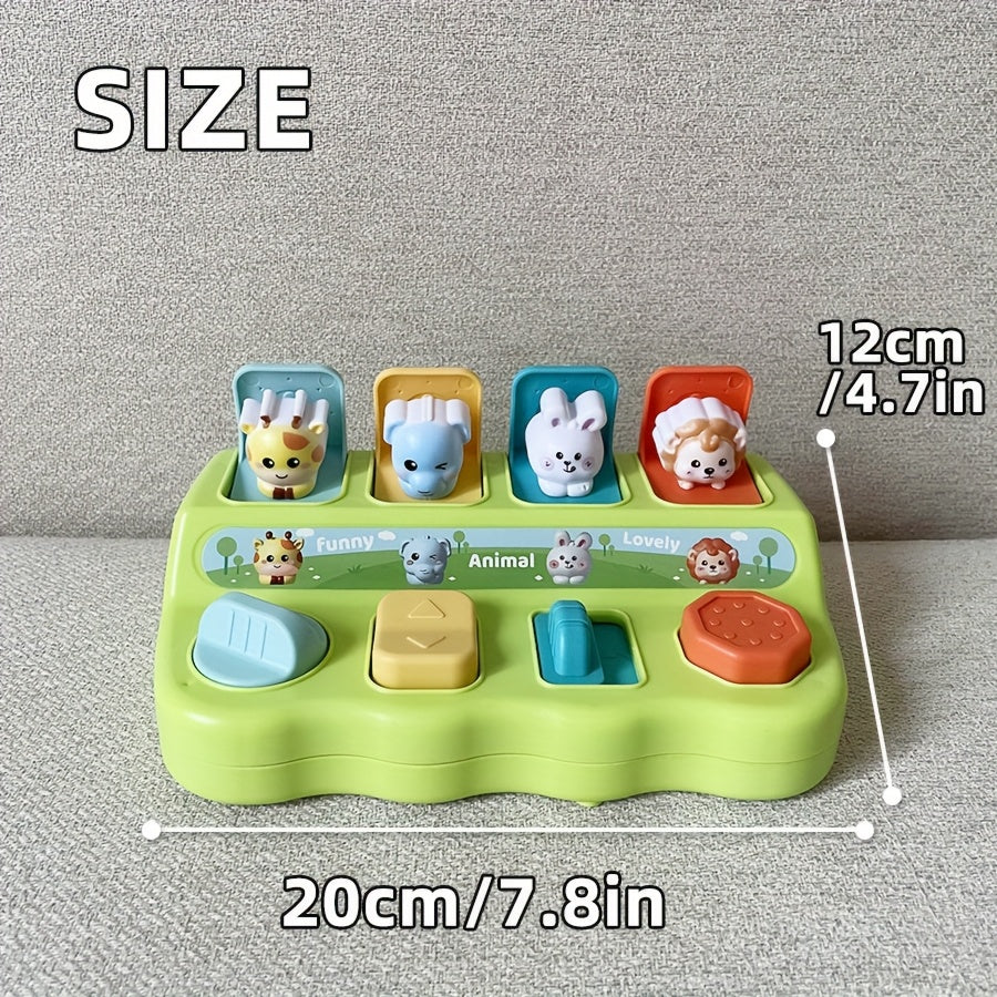 Pop-Up Dierendoos | Interactief Speelgoed voor Geheugen & Logica