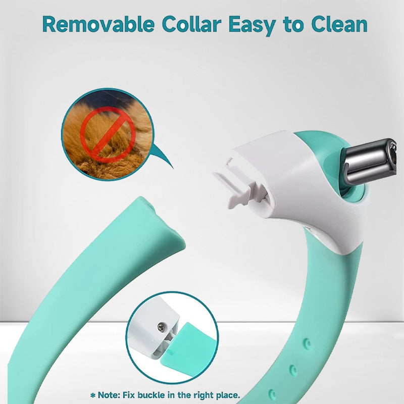 Oplaadbare Elektronische Draagbare Kattenhalsband | Comfortabel en Slim – Voor Binnenkatten & Buitenkatten