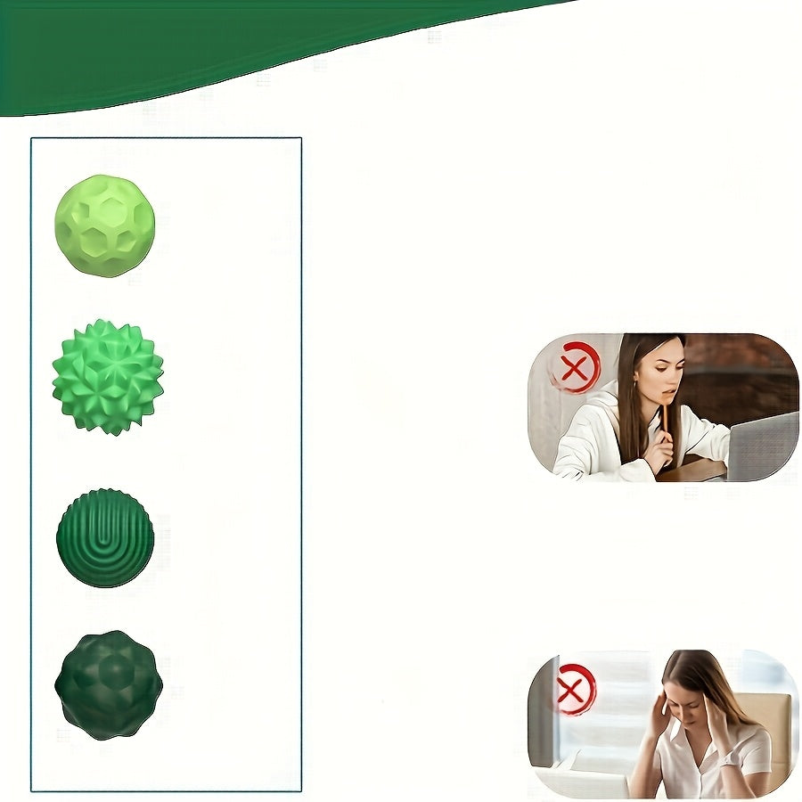 Magnetische Siliconen Stressbal | Ontspannend Hexagonaal Speelgoed