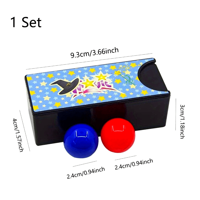 Magische Goochelset | Laat Rode Ballen in Blauwe Veranderen | Voor Leeftijd 14+ | Klassiek Goocheltruc Speelgoed