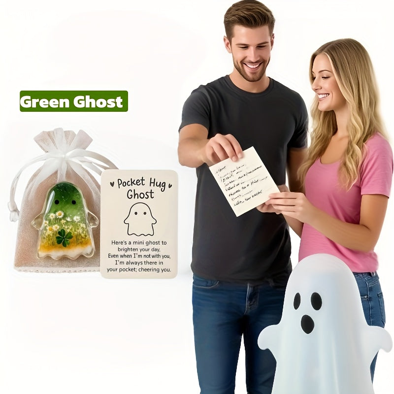 Spookje pocket hug kaart | Halloween steun & gift
