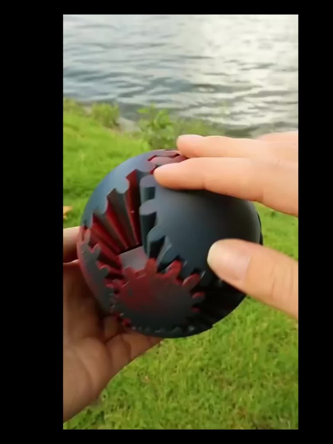 3D Tandwiel Bal - Steampunk Fidget Spinner Speelgoed, Kerstcadeau voor Kinderen