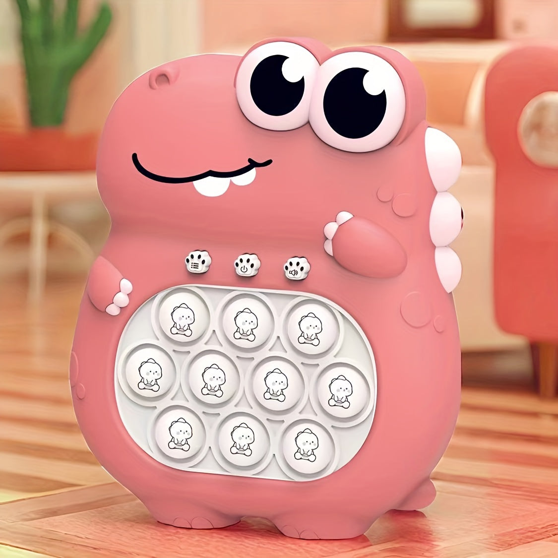 Bubble Fidget Intelligentie Speelgoed Console | 4 Modi, 999 Speelniveaus met Lichten, Snel Drukken Handheld Puzzel Voor Peuters